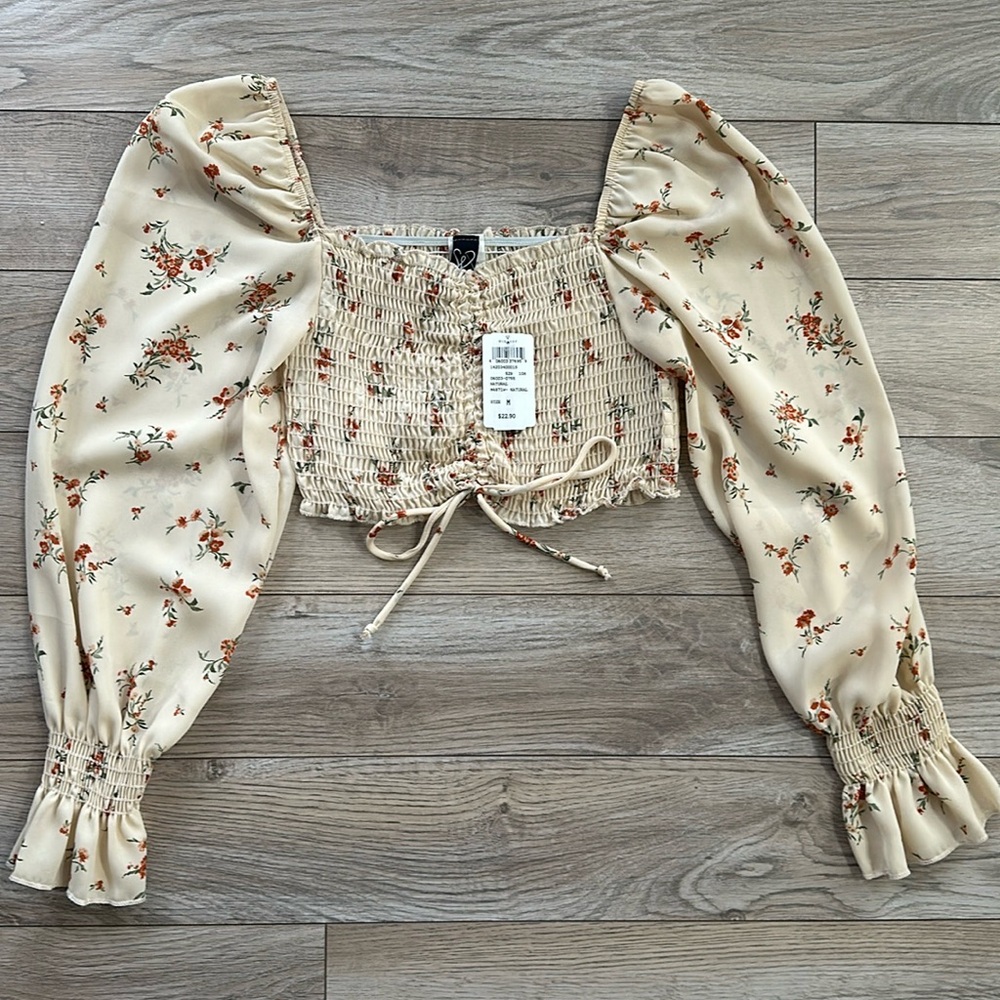Floral Crop Top